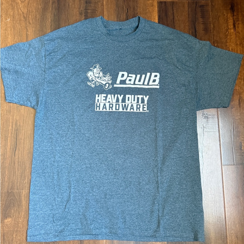 Paul B Hardware Blue Men's Shirt in XL